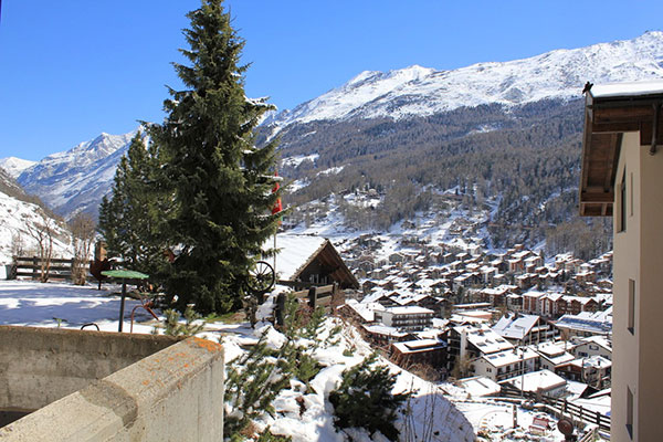 Blick auf Zermatt